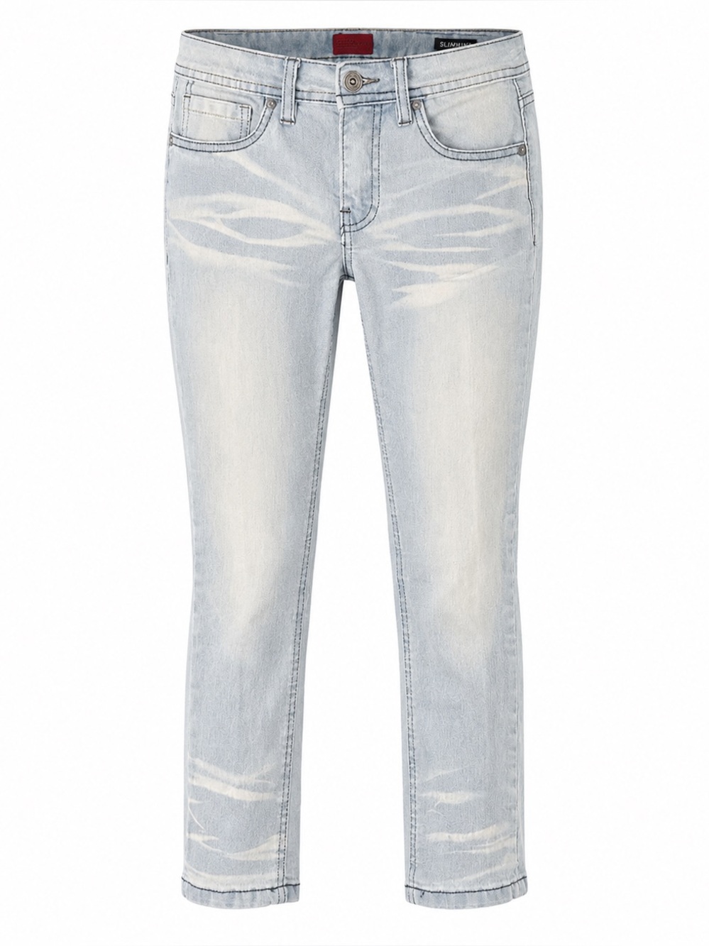 Truth Substance Boys Light Wash Slim Fit Jeans Size 8